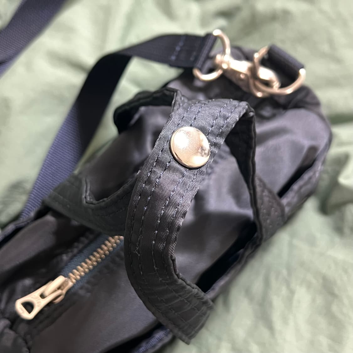 포터 하울 투웨이 보스턴백 미니 네이비 상품이미지6