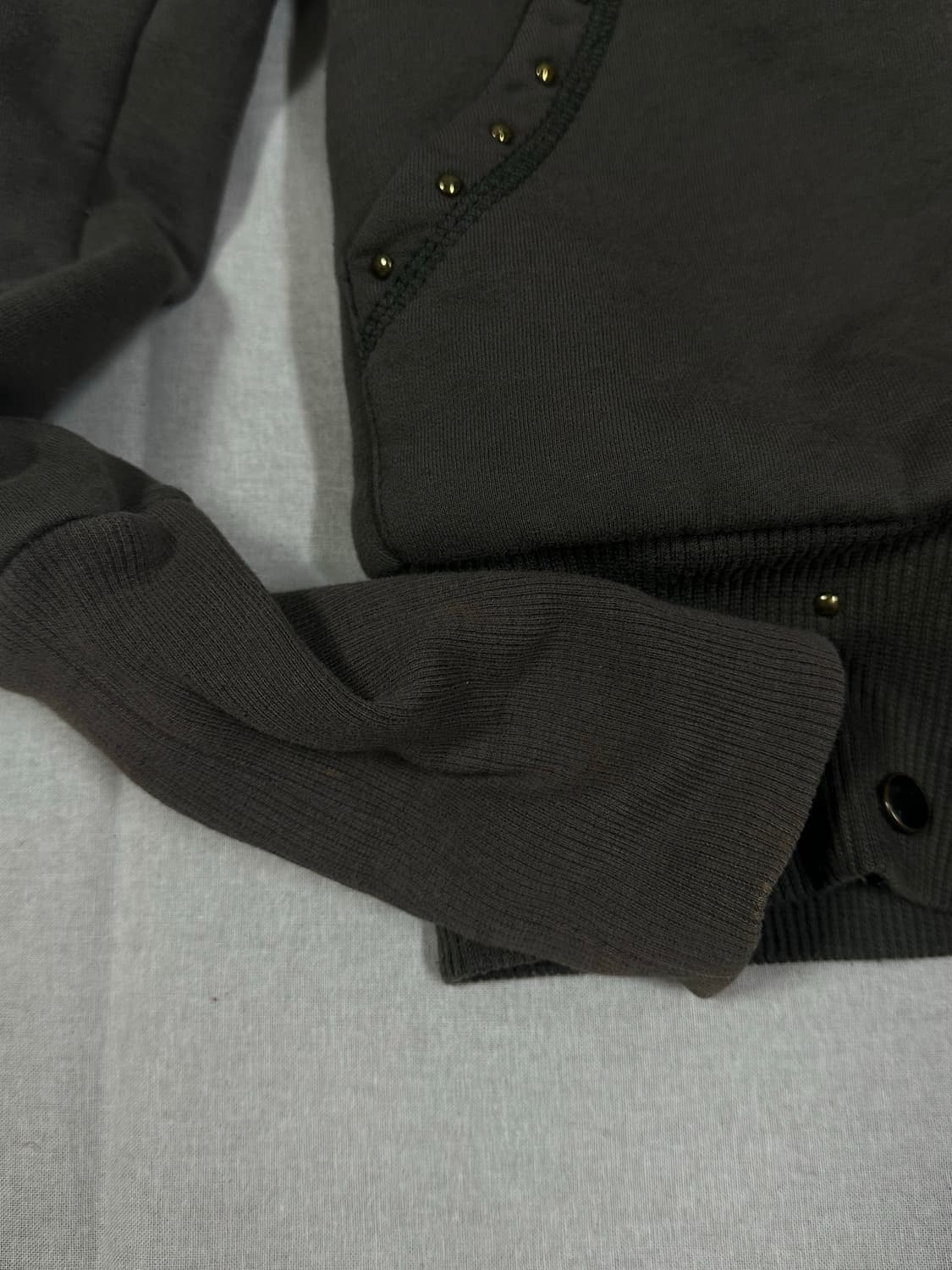 에드 하디 털안감 후드 집업 (44추정) 상품이미지6