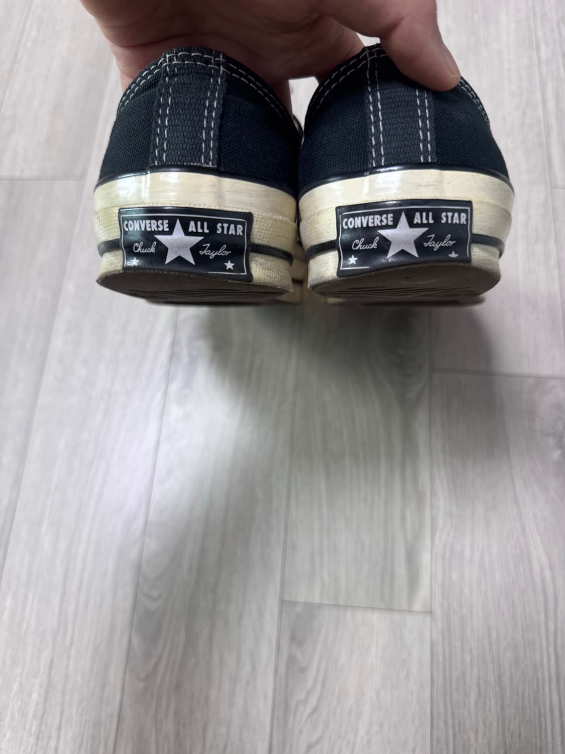 컨버스 척 70 클래식 블랙 로우 상품이미지7