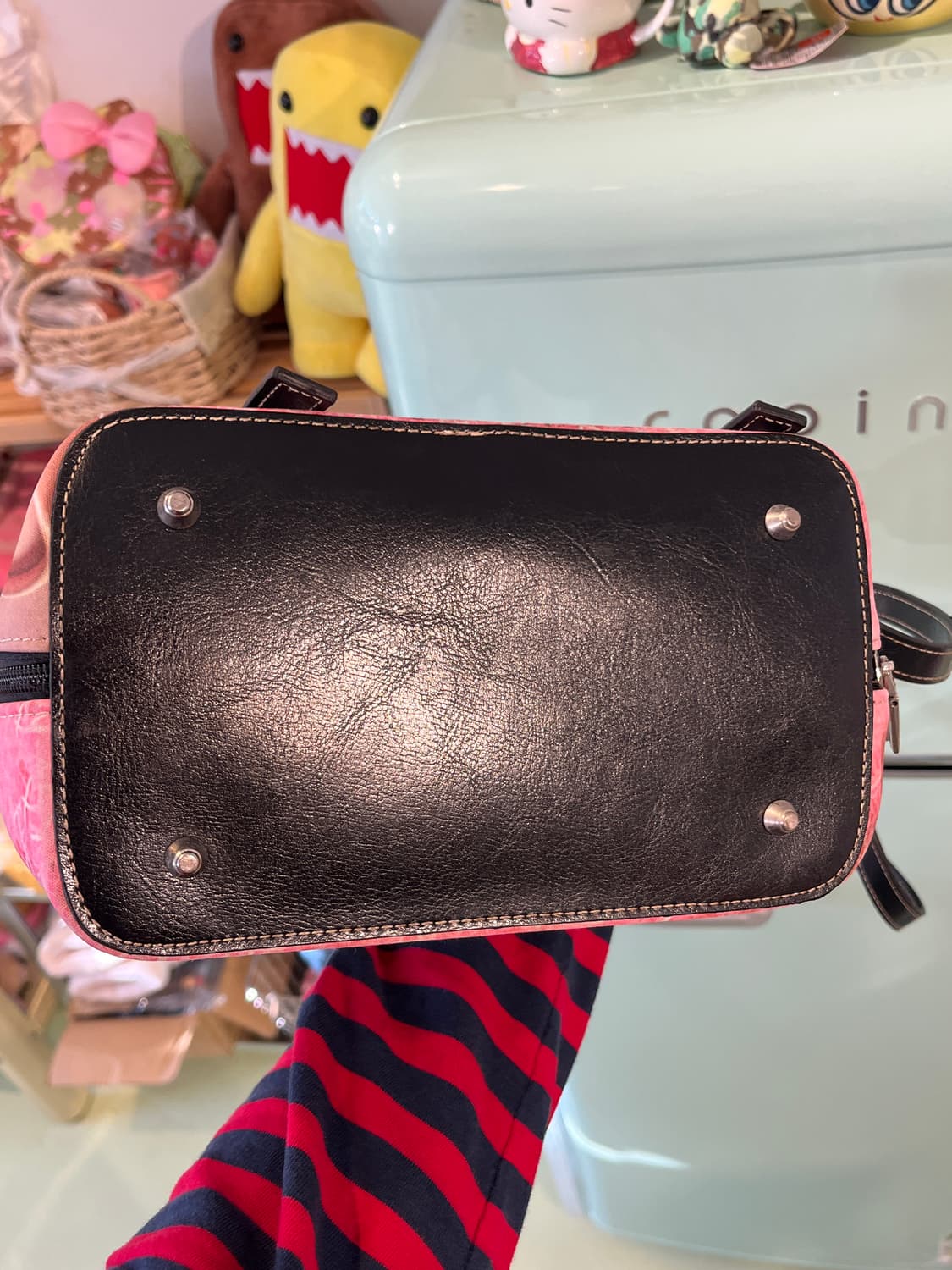 큐빅 강아지 프린팅 백팩 상품이미지3