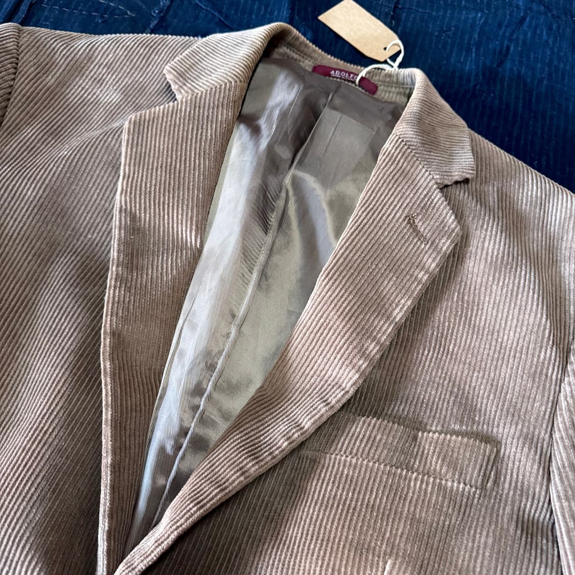 Adolfo Plush 코듀로이 자켓 40S 상품이미지2