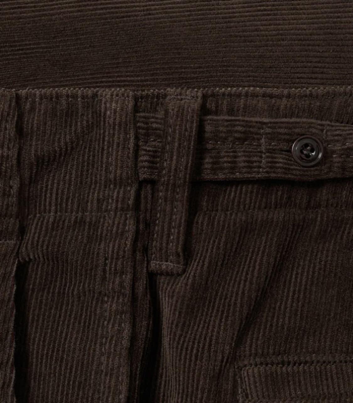 포터리 23FW 코듀로이 와이드팬츠 브라운 3사이즈 상품이미지7