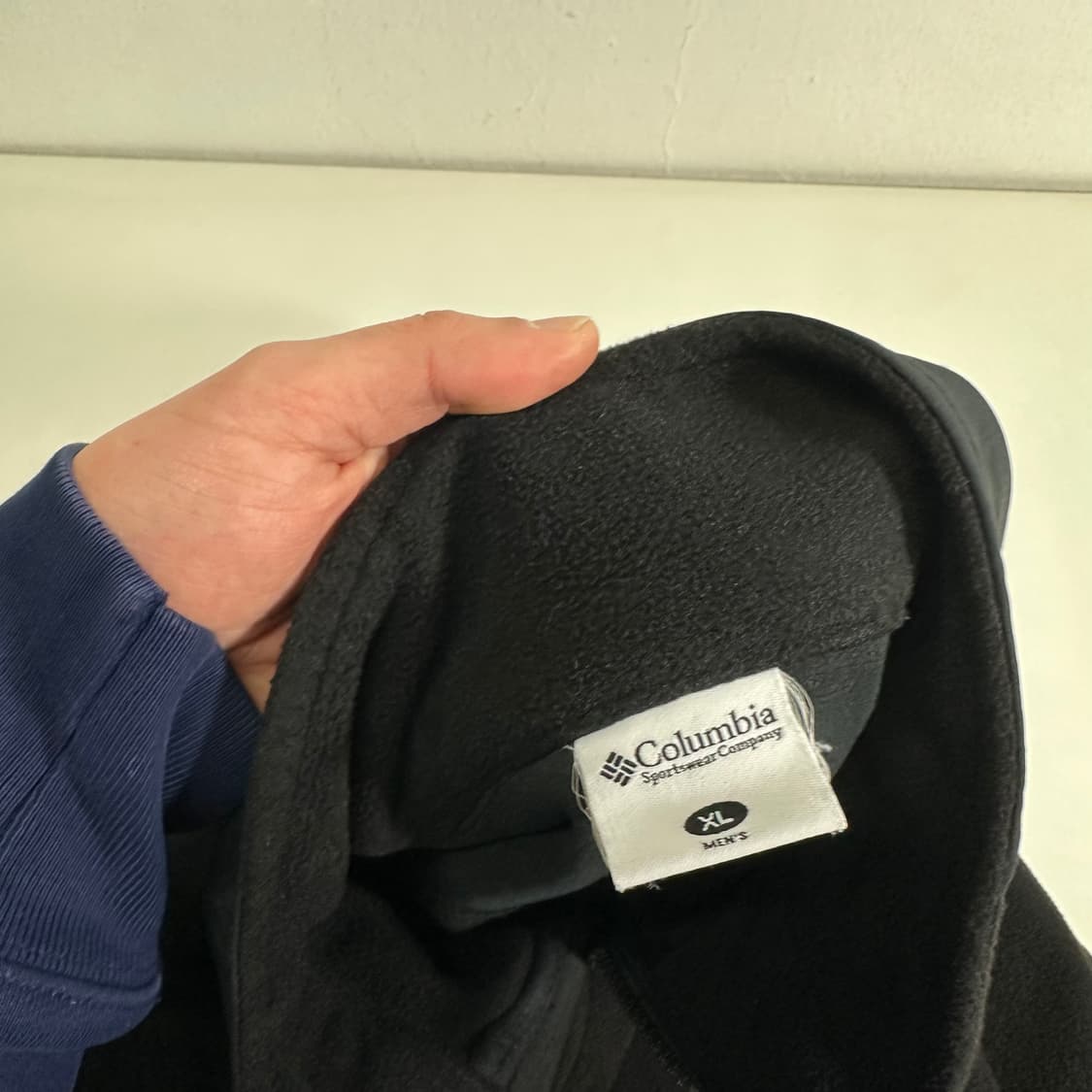 XL 컬럼비아 블랙 플리스 집업 자켓 상품이미지5