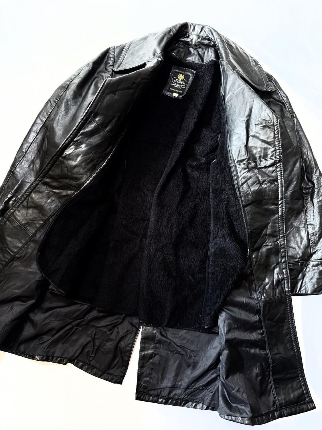 레더 코트 상품이미지4