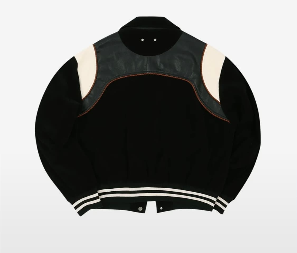 앤더슨벨 레더 코듀로이 바시티 xl 상품이미지2