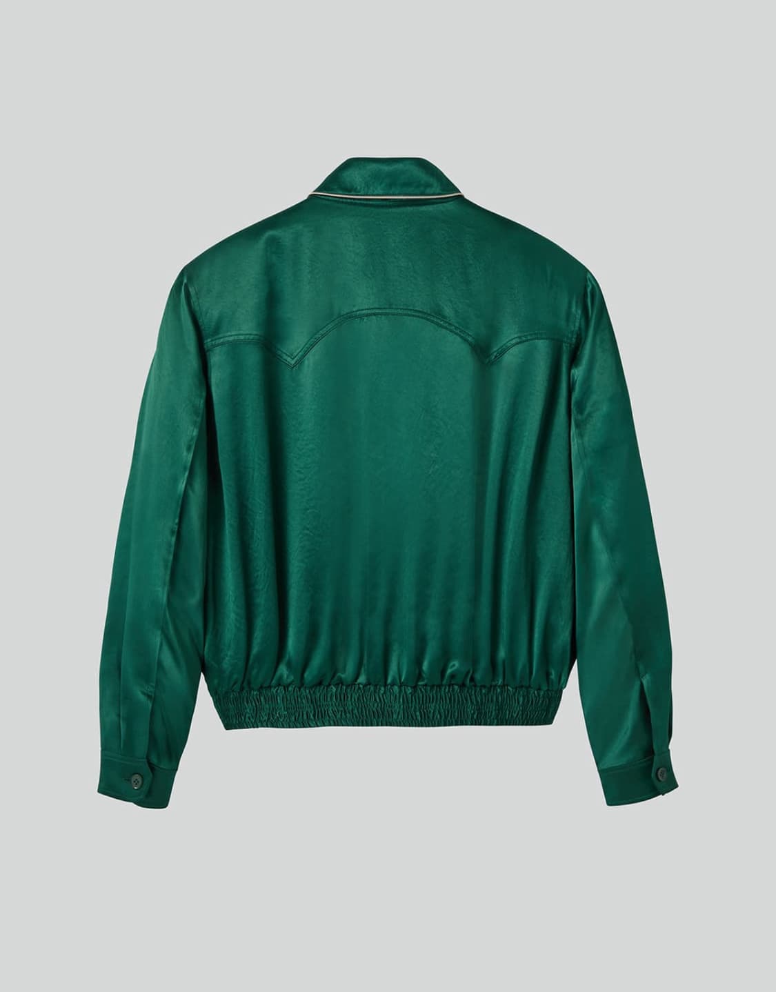 렉토 25ss 80s 플루이드 벤 자켓 빈티지 그린 상품이미지4