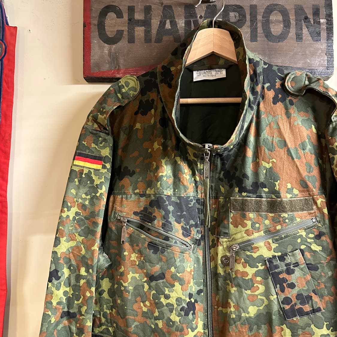 독일군 플렉탄(Flecktarn) 커버올  상품이미지2