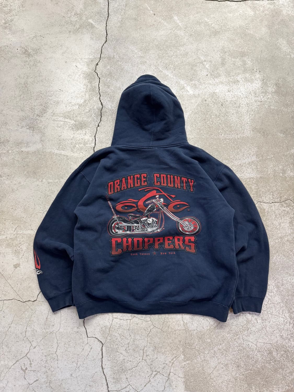 00s 오렌지 카운티 쵸퍼스 프린팅 후드티 상품이미지2
