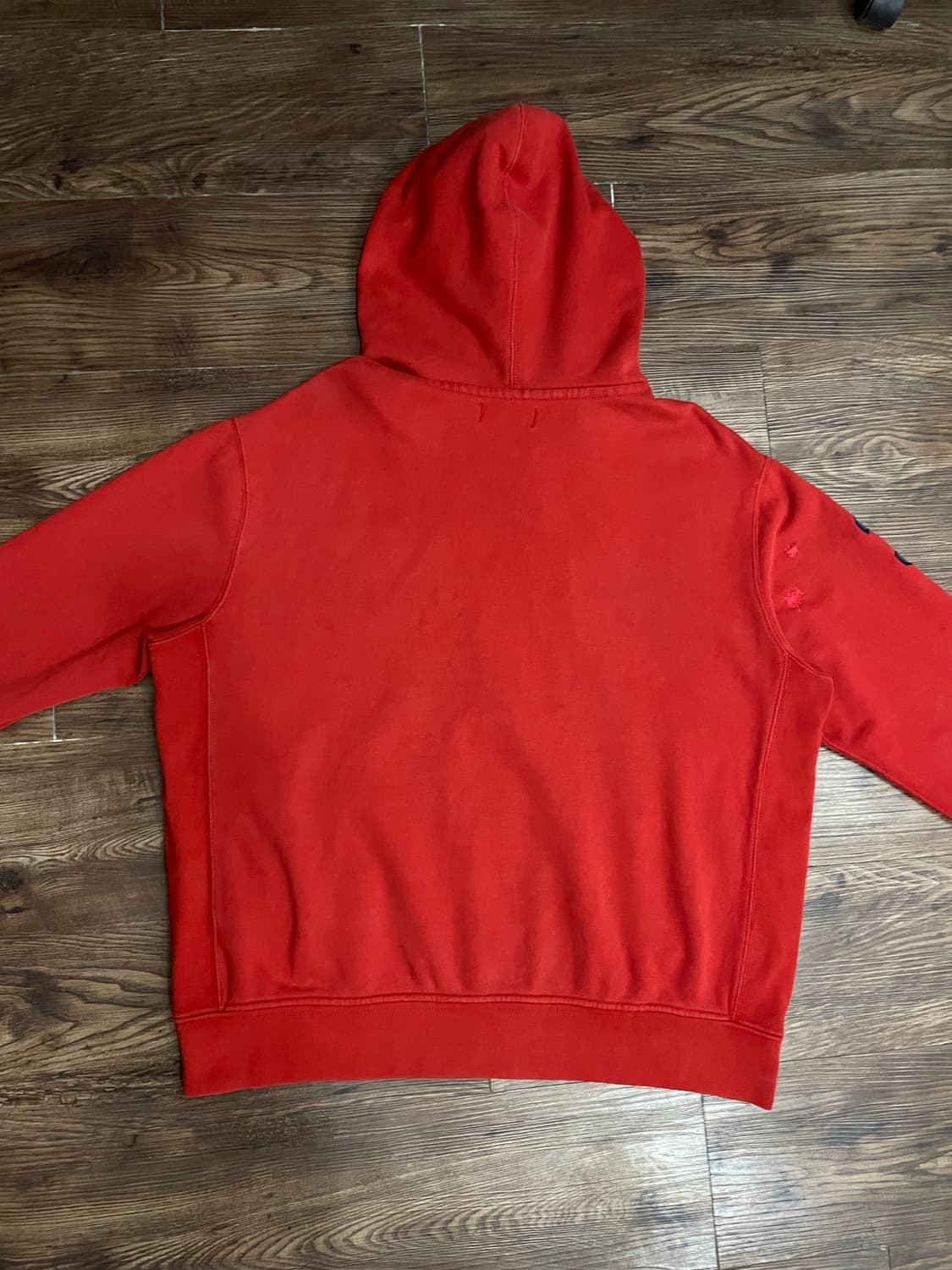 폴로 랄프로렌 빅포니 체크 후드집업 레드 상품이미지9