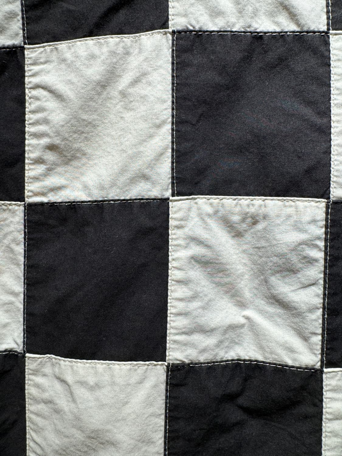 [MADE IN INDIA] 더블알엘 체커드 패치워크 숏 슬리브 셔츠 상품이미지4