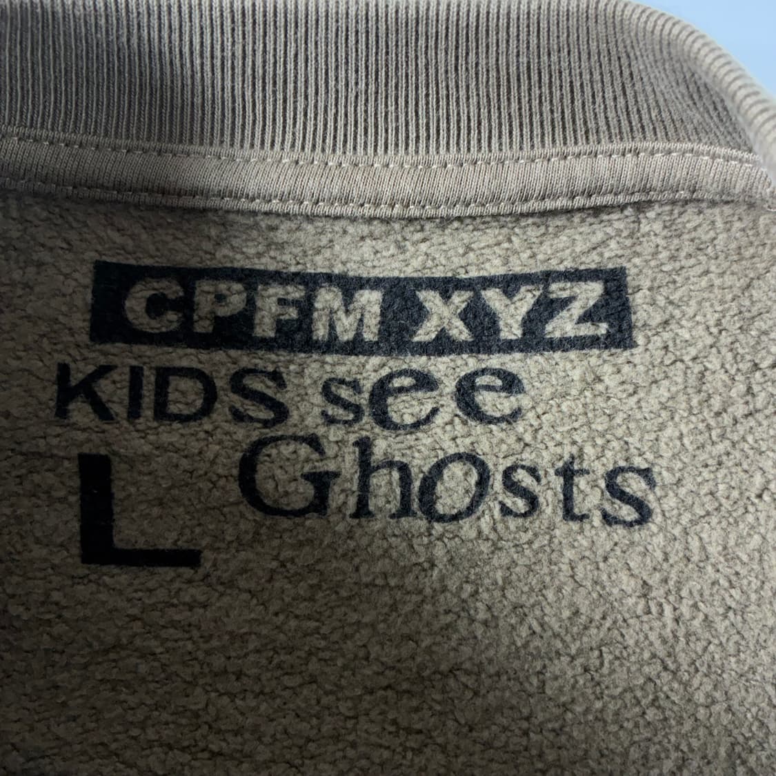 Ye x kid  칸예웨스트 CFPM 고스트 맨투맨l 상품이미지6