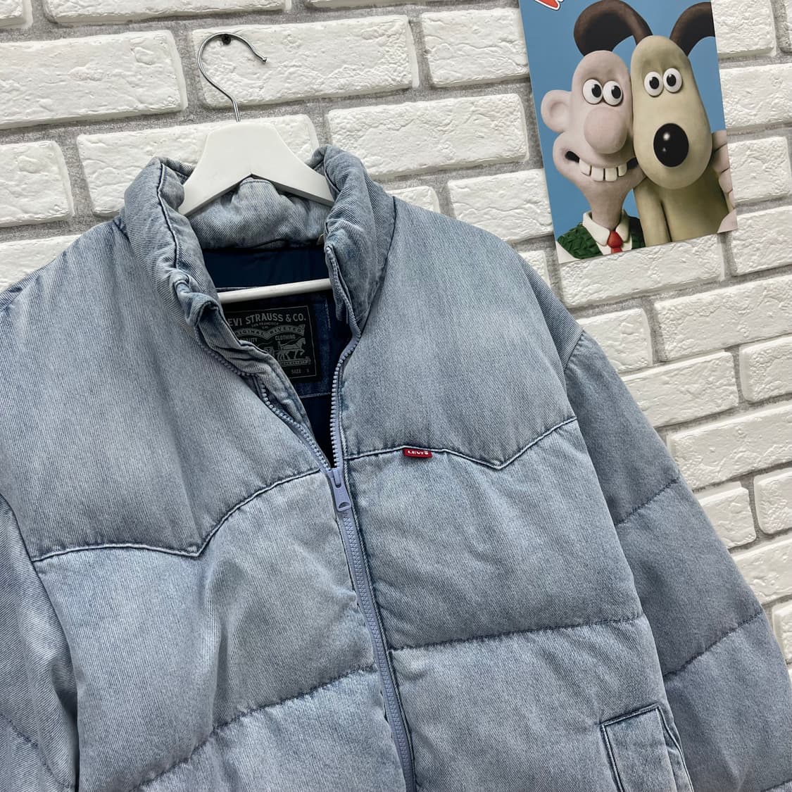 리바이스 데님 패딩 점퍼-S 90 상품이미지2