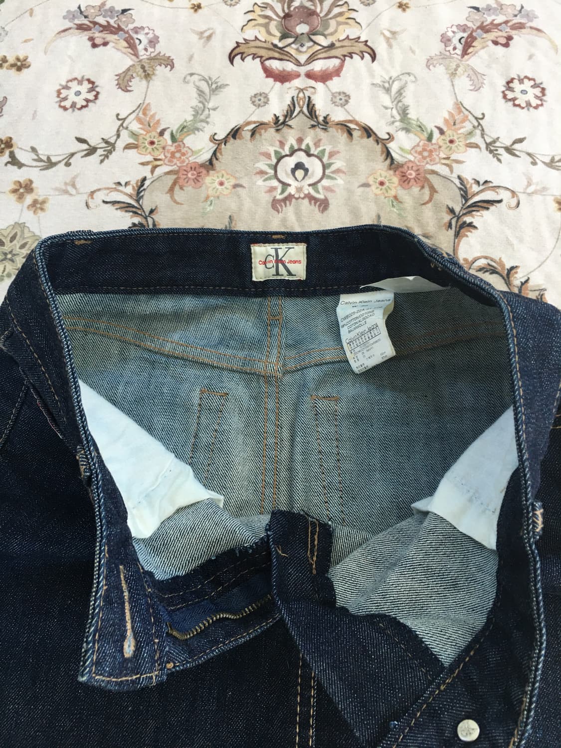 00‘s Calvin klein denim skirt (Y2K) 상품이미지4