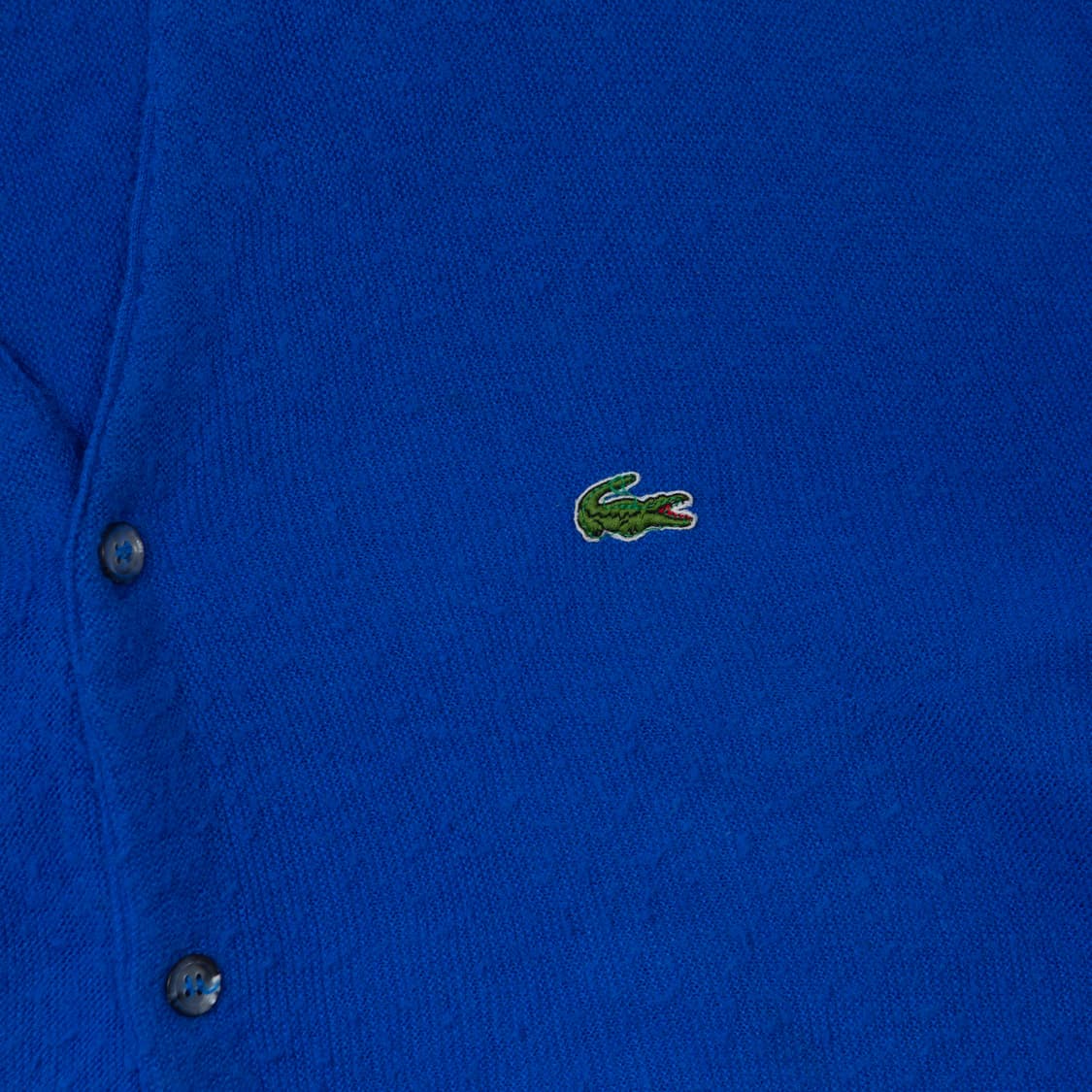 80s IZOD 라코스테 아크릴 가디건 블루 상품이미지2