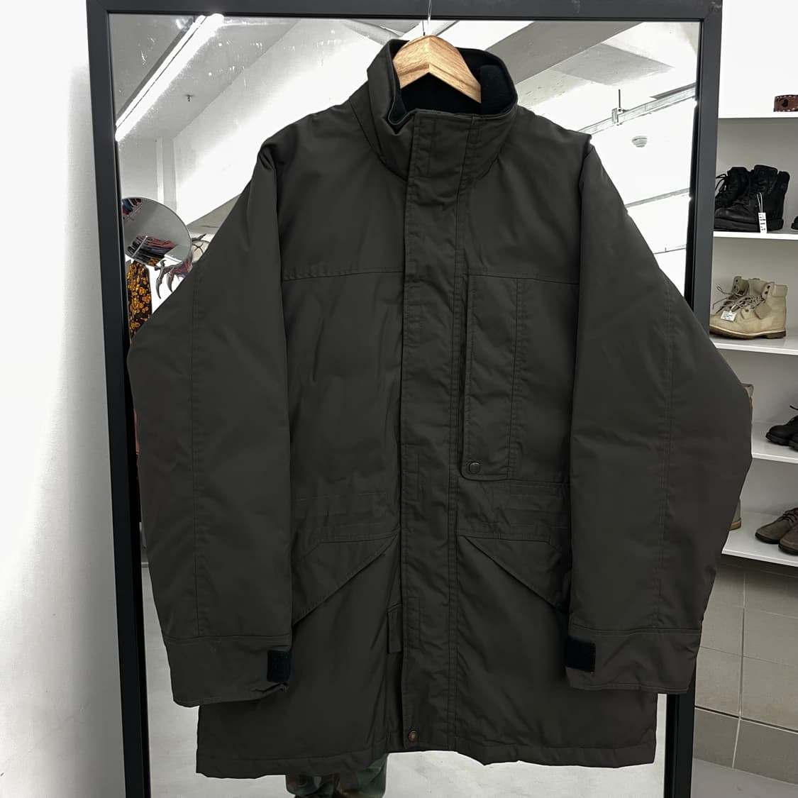 폴로 OG 아이코닉 카키 워크 야상 패딩 상품이미지3