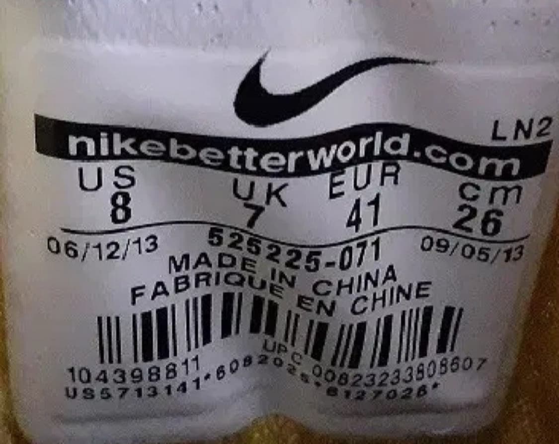 나이키 스피드터프 검노흰 260 상품이미지8