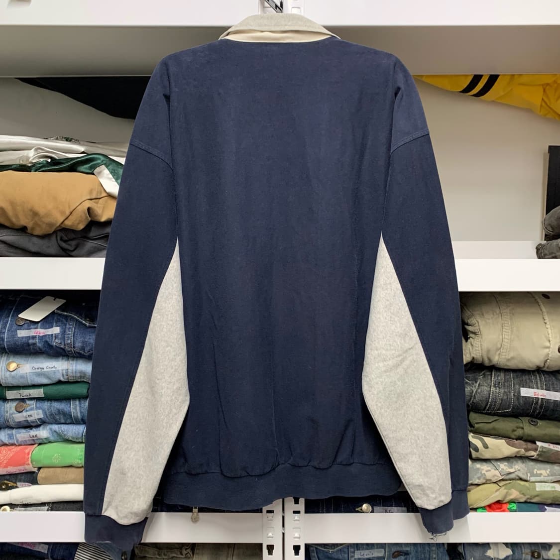 [XL] 90's 프로스펙스 배색 코튼 트랙자켓 상품이미지3