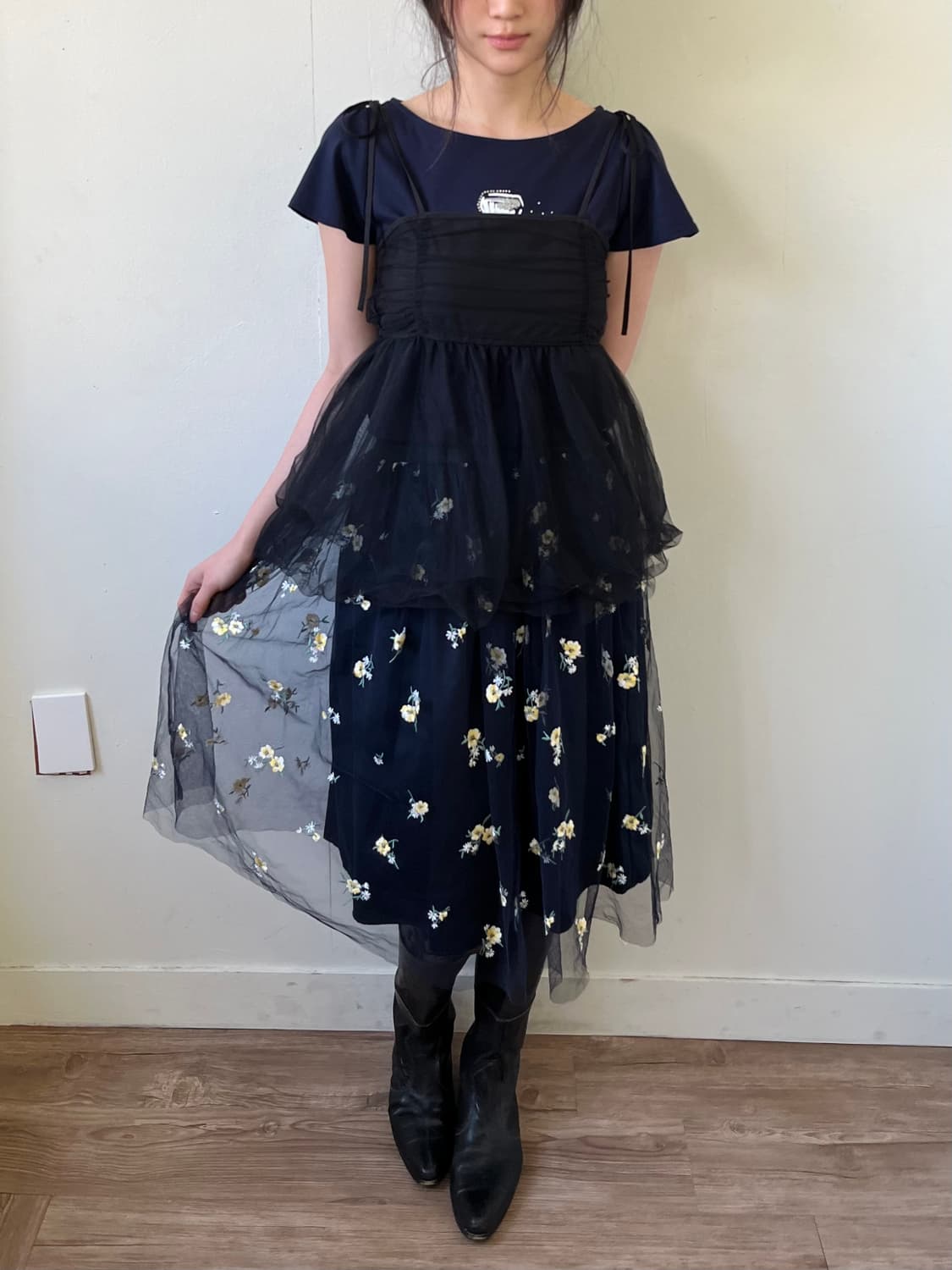 31 Sons de made 자수 스커트 상품이미지6