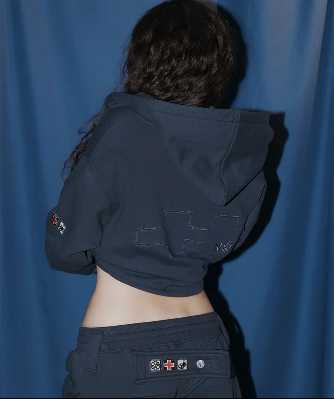 플리즈노팔로우 North Patch Sweat Hoodie Zip up 상품이미지1