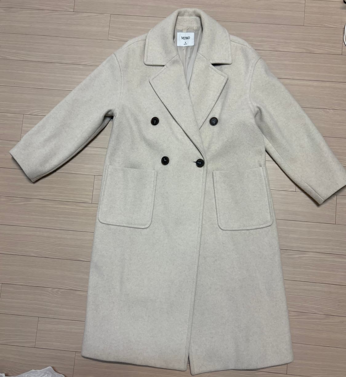 미쏘 테일러드 카라 롱코트 S MIWJHC10PG  상품이미지2