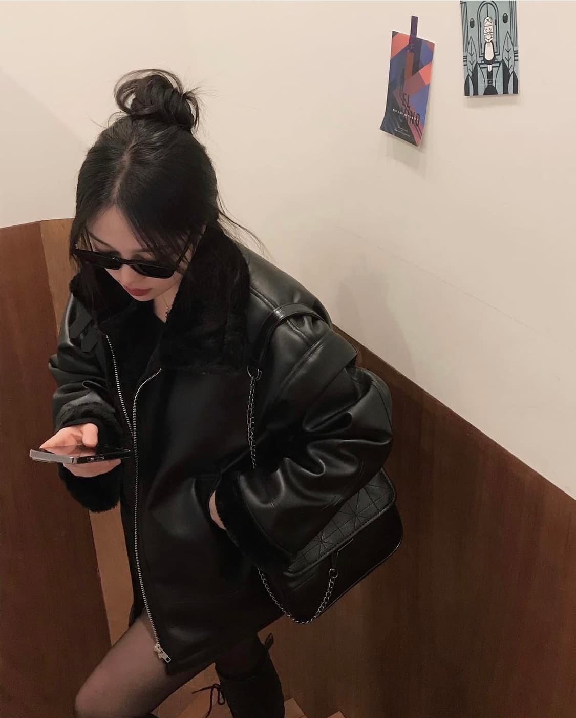 Moso Vegan leather jacket 상품이미지1