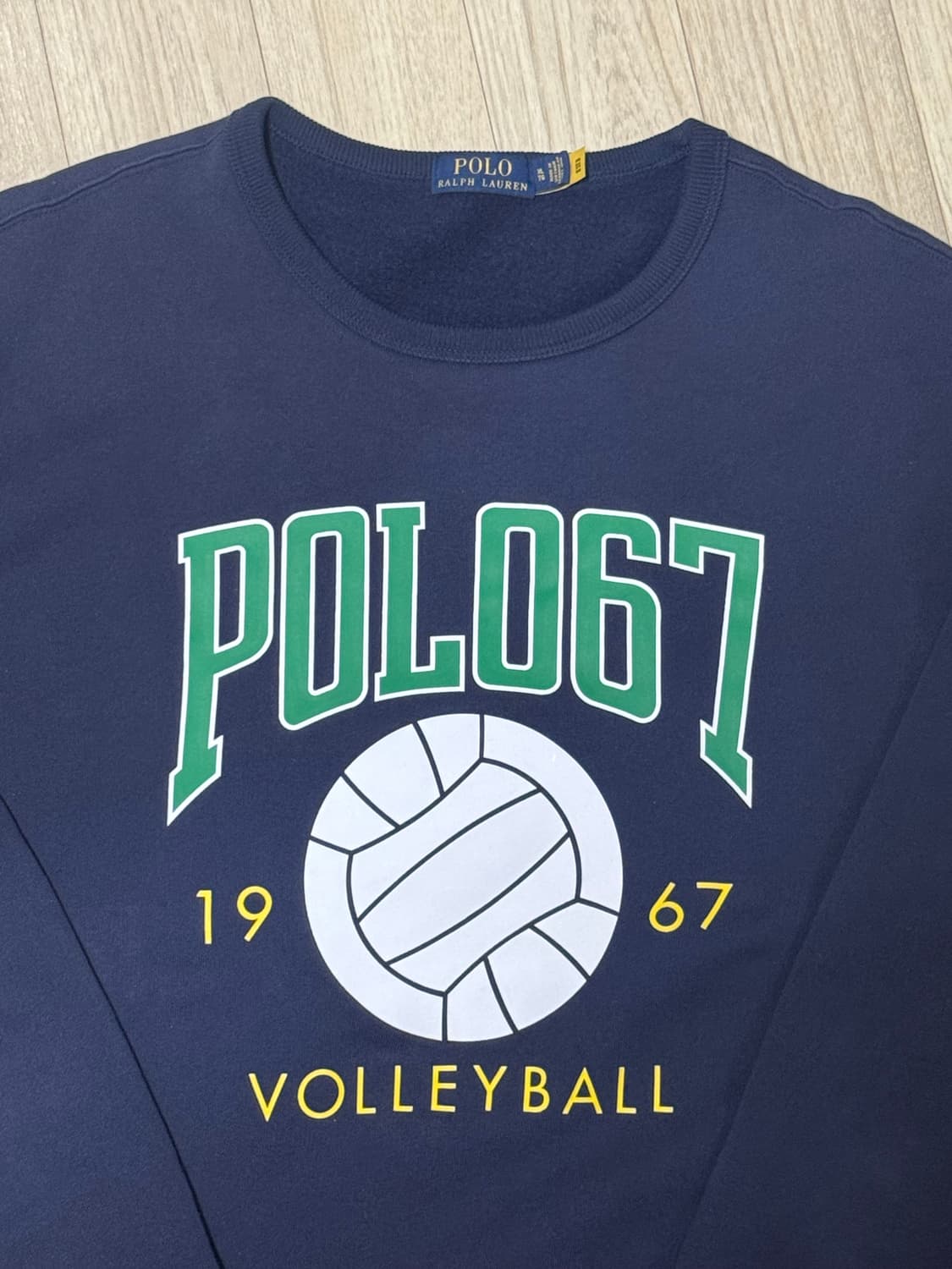폴로 랄프로렌 1967 발리볼 맨투맨 xl 상품이미지2