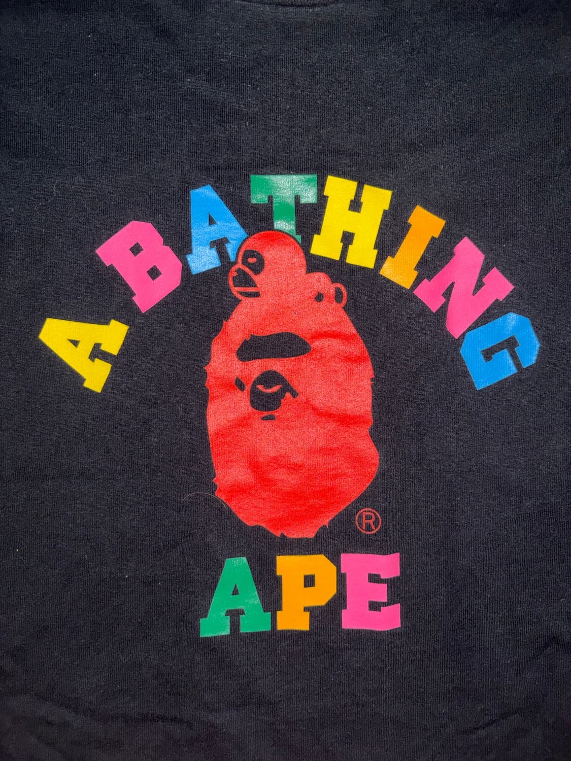 (W) Bape women’s rainbow tshirts 상품이미지4