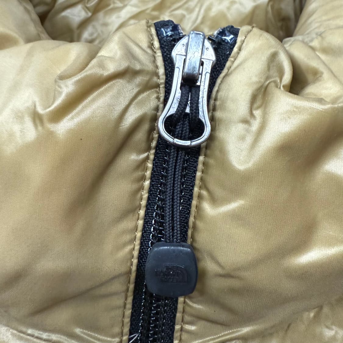 노스페이스 베이지 브라운 숏패딩 100 상품이미지7