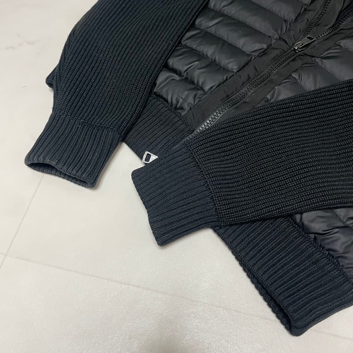 몽클레어 후드 니트패딩 M (95~100) 상품이미지4