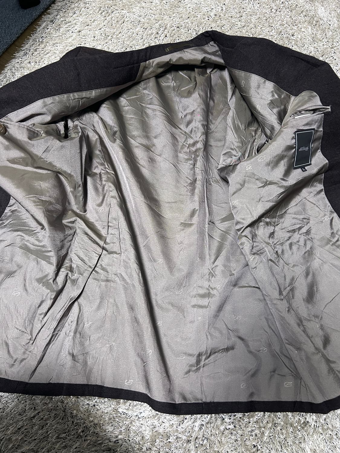 일제 듀퐁 울 블레이저 사이즈 105~110 상품이미지5