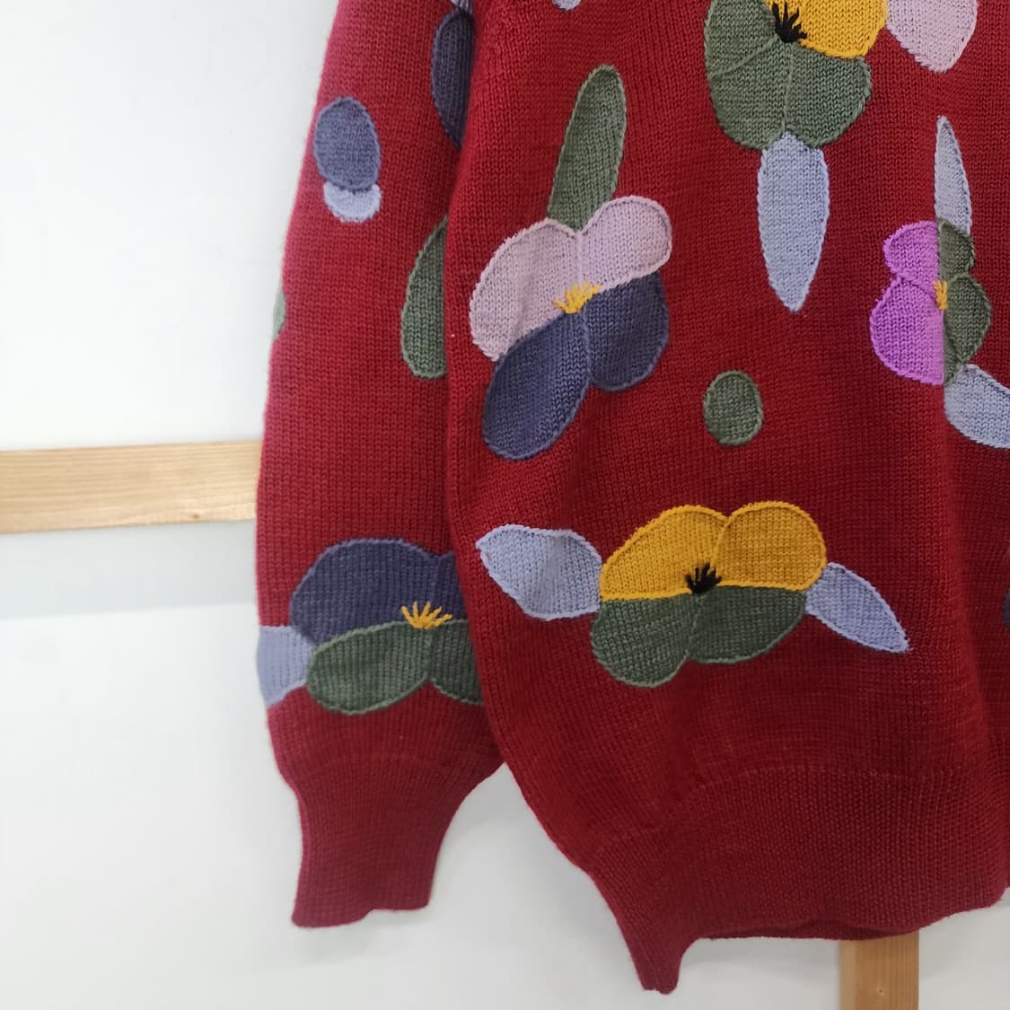 핸드메이드 플라워 니트 상품이미지3