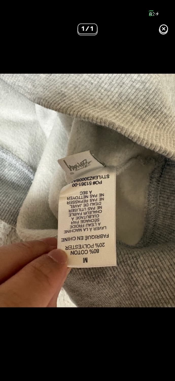 스투시 플라워 맨투맨 상품이미지4