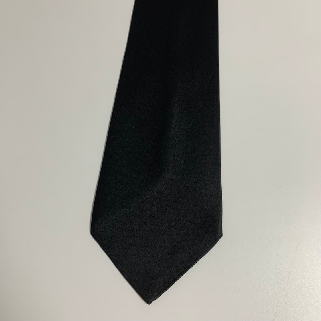 입생로랑(YSL) 블랙 정장넥타이 명품 장폭 11cm A+등급 상품이미지10
