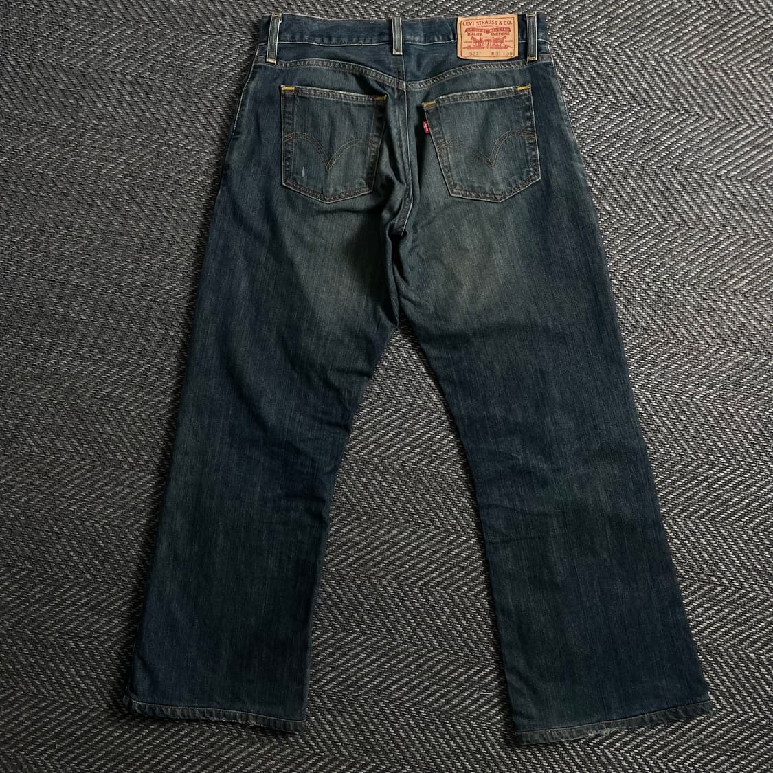 리바이스 527 세미 부츠컷 워싱 데님 팬츠y 4113 상품이미지2