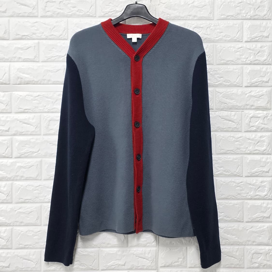 코스 COS 코스 배색 가디건 L 상품이미지1