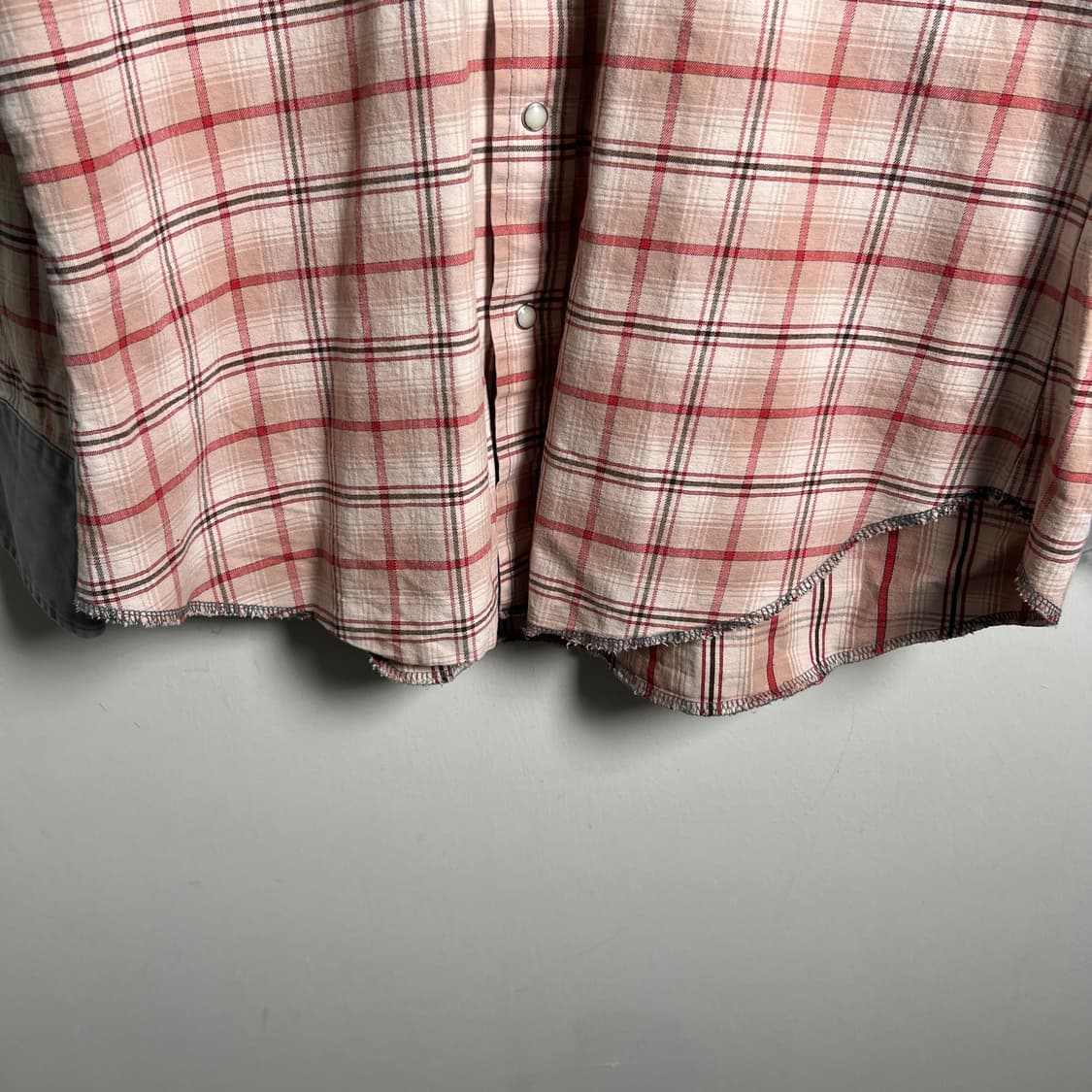 랭글러 포켓 디테일 웨스턴 체크 셔츠  상품이미지5