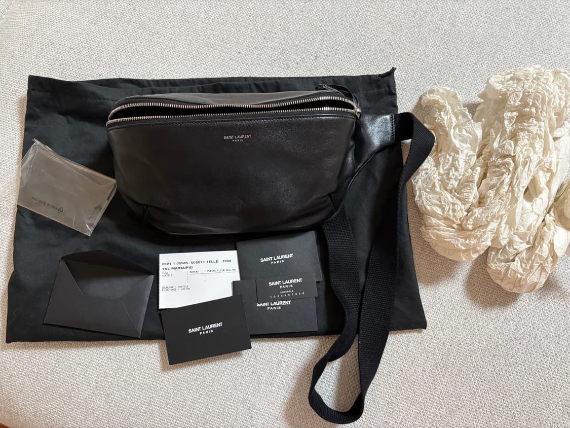 생로랑 가죽 벨트백 상품이미지1