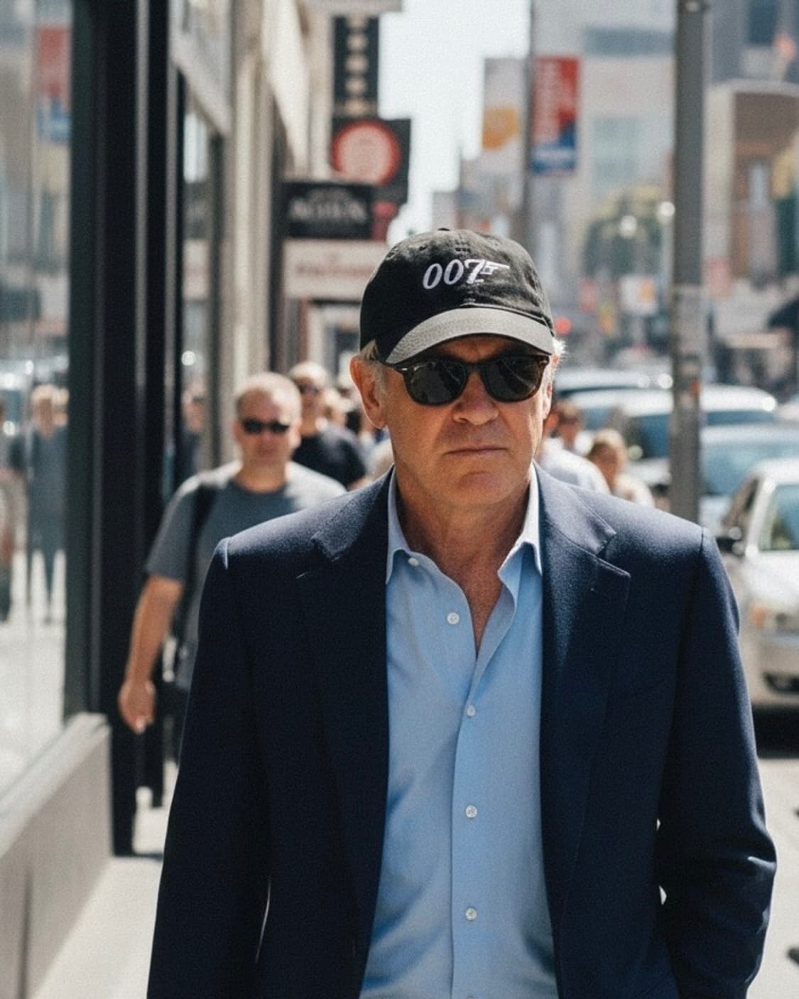 90s 007movie Headmaster vintage cap 상품이미지1