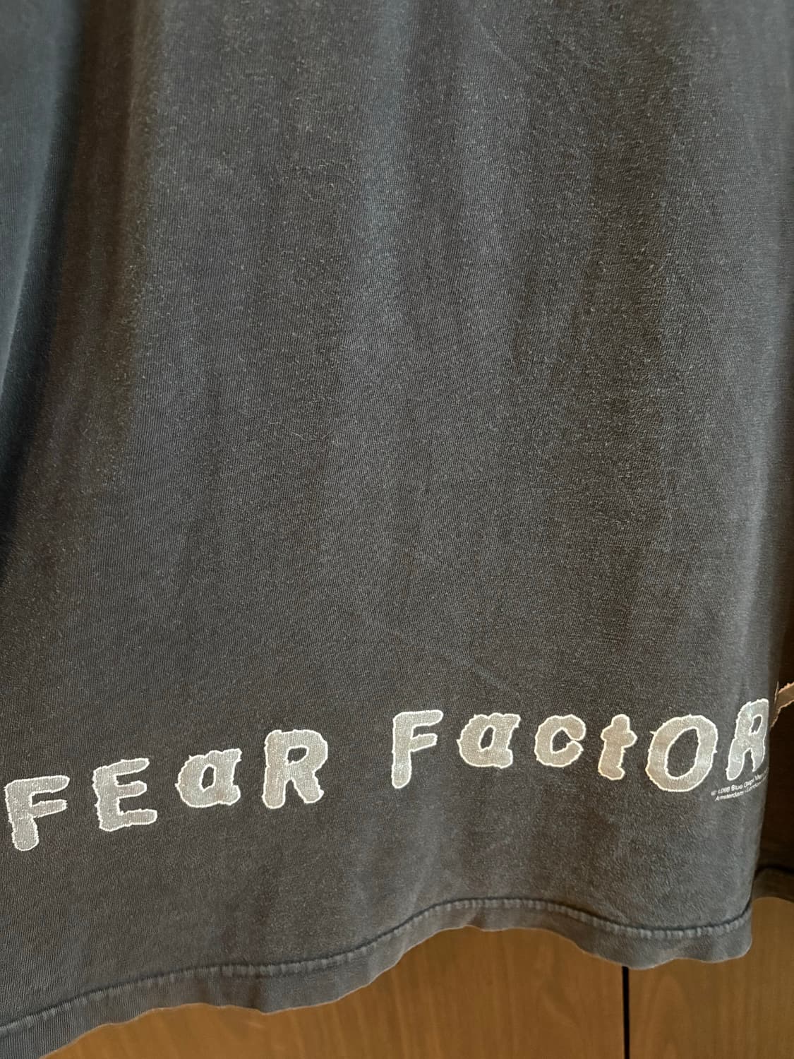 90s Fear Factory faded 반팔 밴드티 상품이미지3