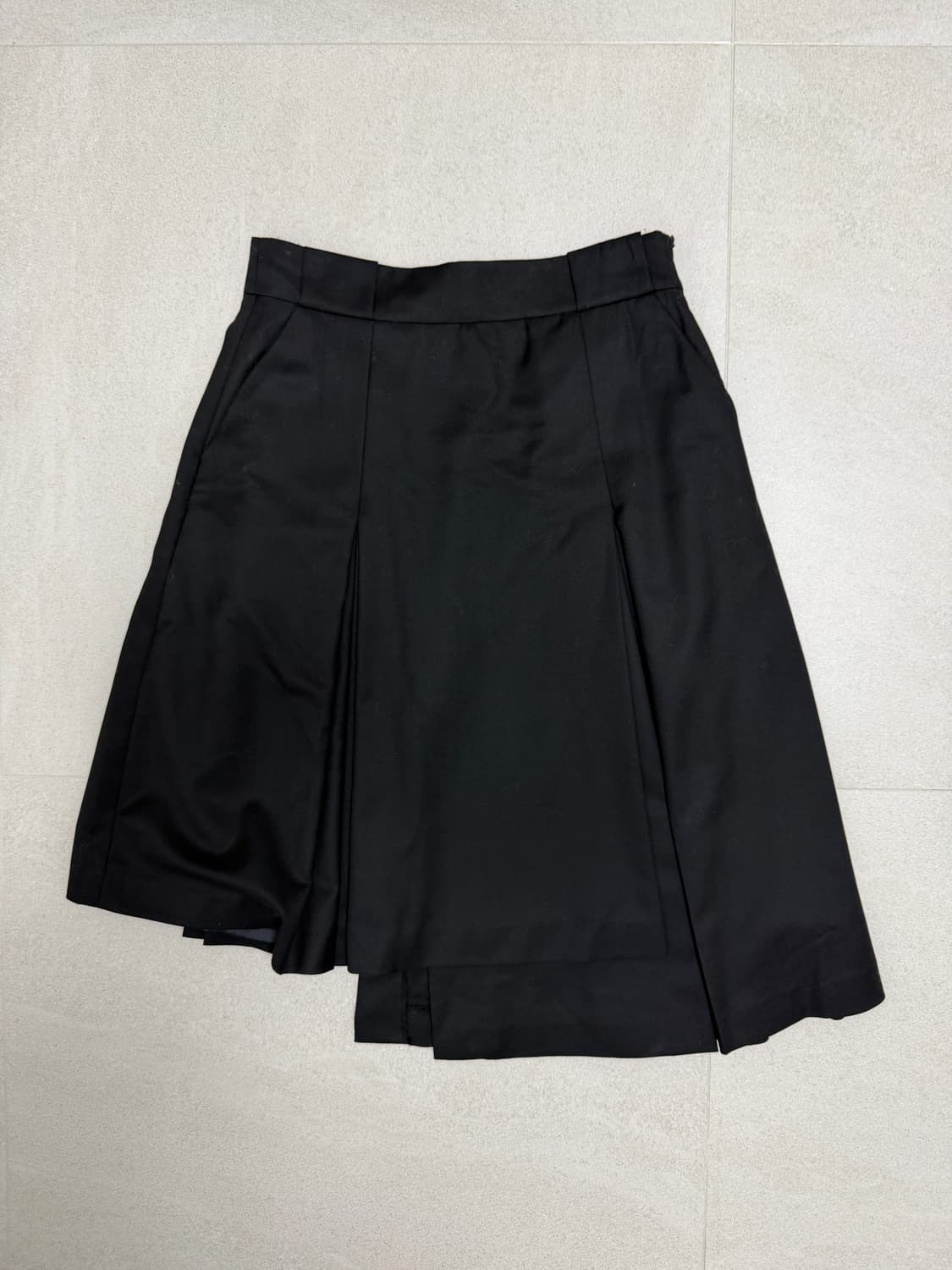 마리떼 비대칭 언발 스커트 상품이미지2