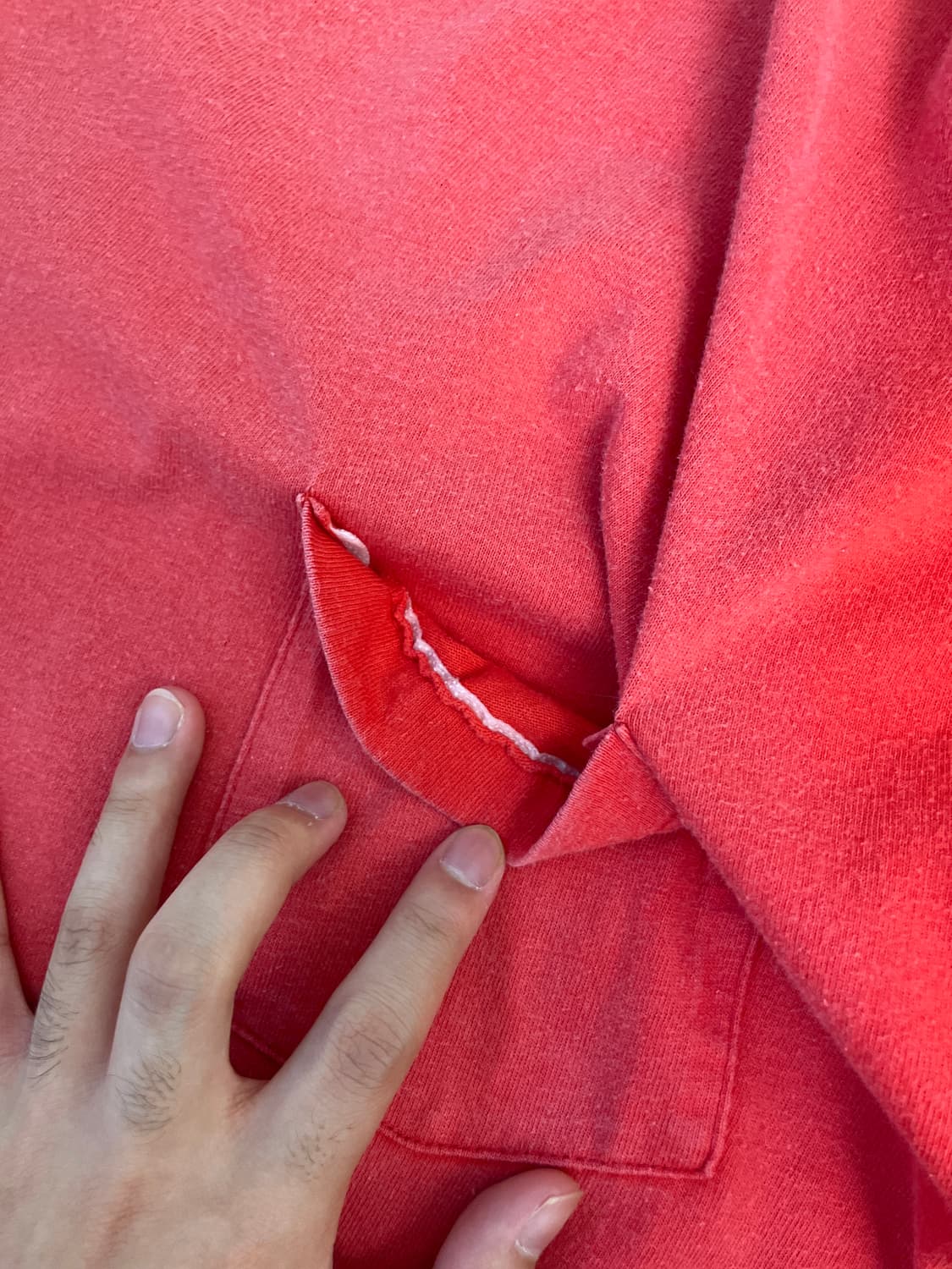 90s hanes sun faded pocket T shirts 상품이미지8