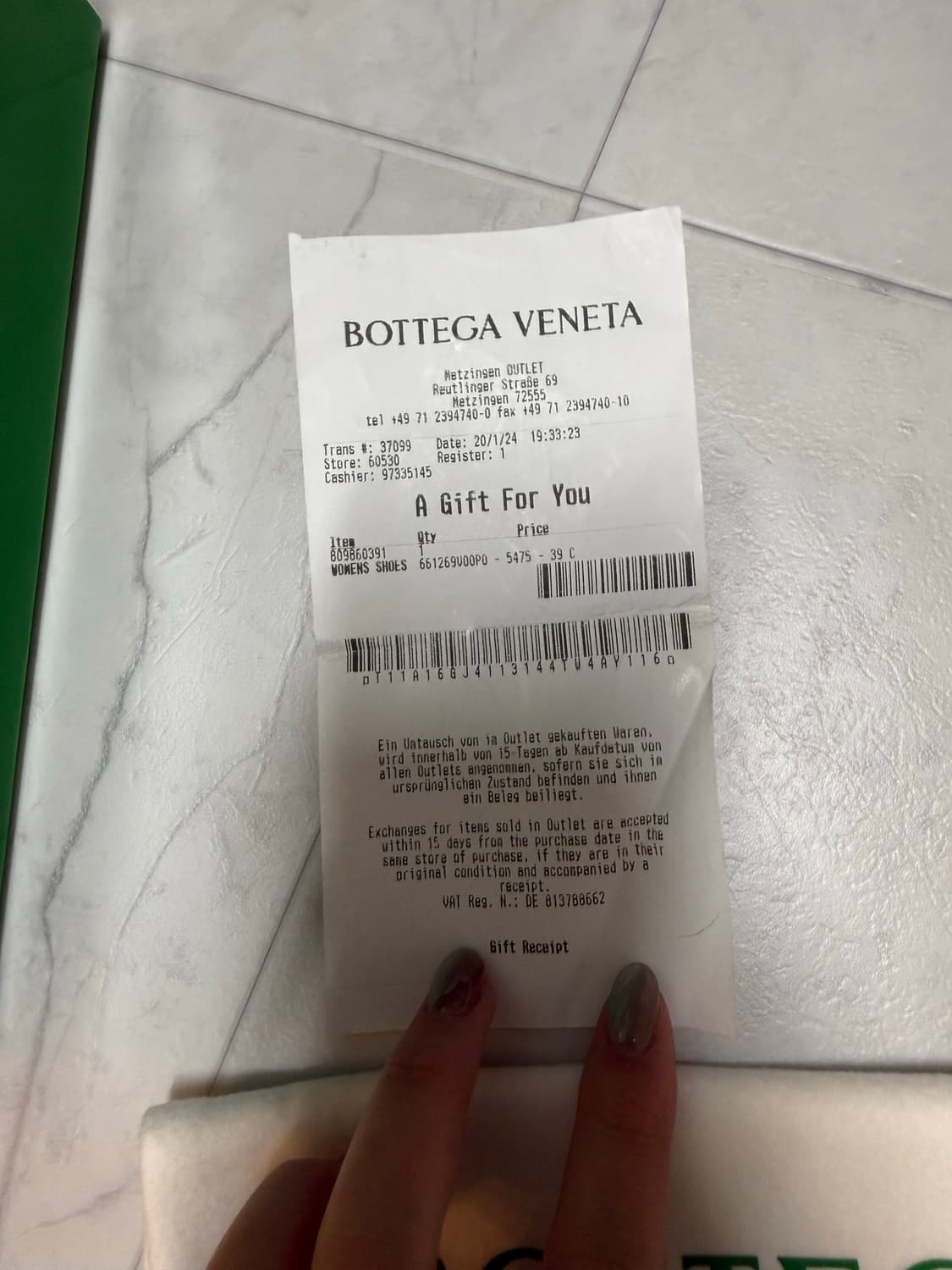 Bottega Veneta 러버 퍼들 샌들PINK 39size 상품이미지6