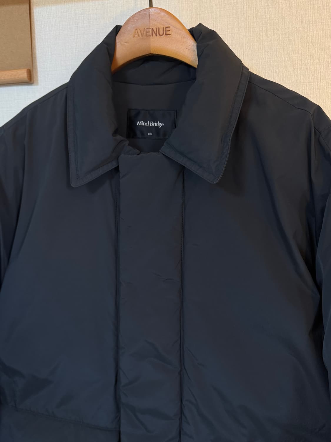 [100]마인드브릿지 트러커형 구스다운 패딩자켓 상품이미지2