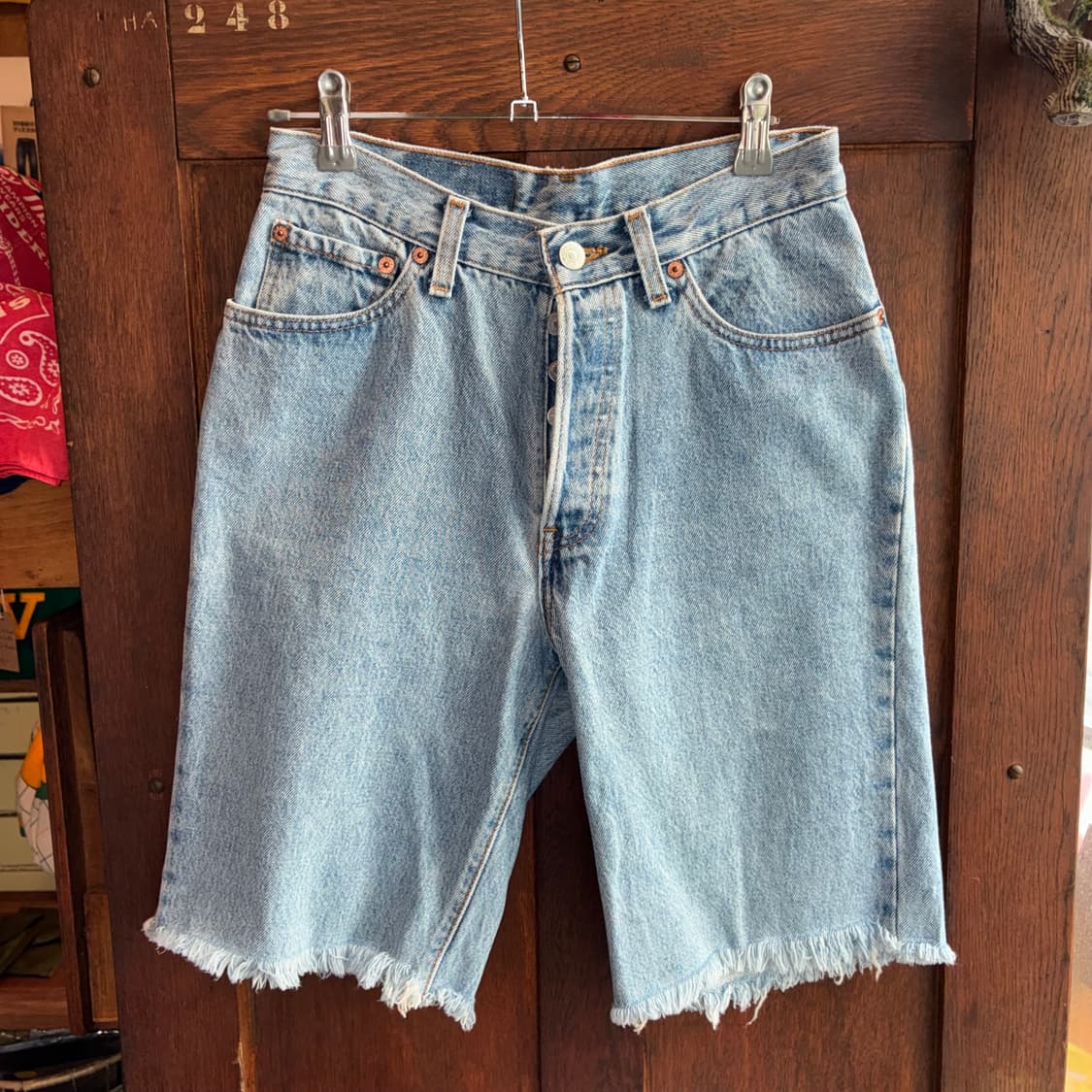 90s Levi’s 501 Cut-Off Denim Shorts 상품이미지1