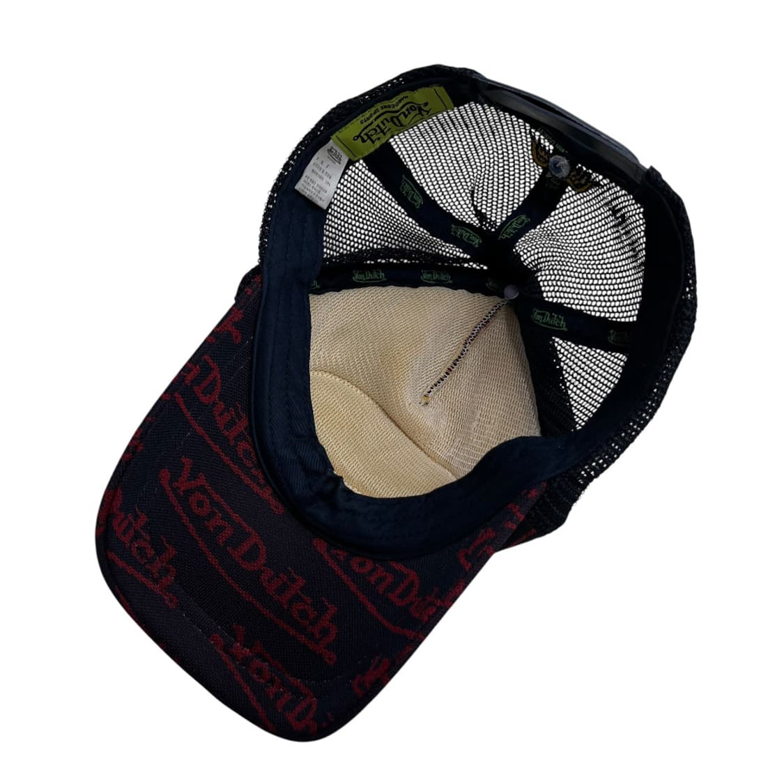 본더치 y2k 레터링 네이비 볼캡 상품이미지8