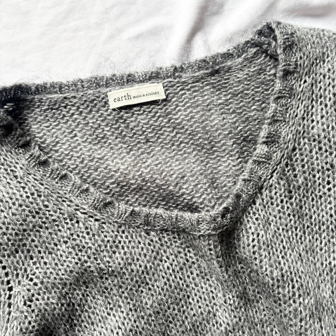 빈티지 어스뮤직 갸루 모리 공겜여주 니트 상품이미지2