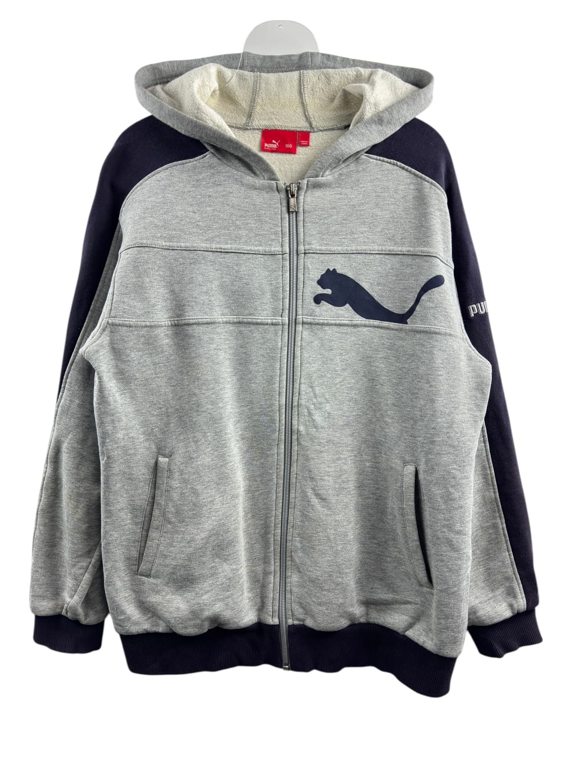 퓨마 그레이 퍼플 후드집업1301 상품이미지1