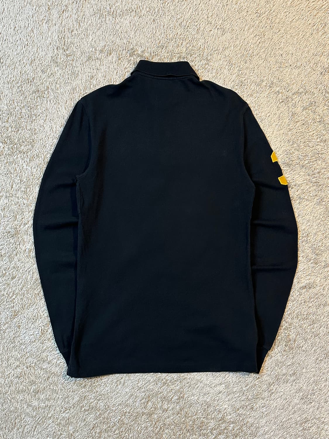 폴로 랄프로렌 신형 빅포니 로고 PK 긴팔 카라티 블랙 상품이미지3