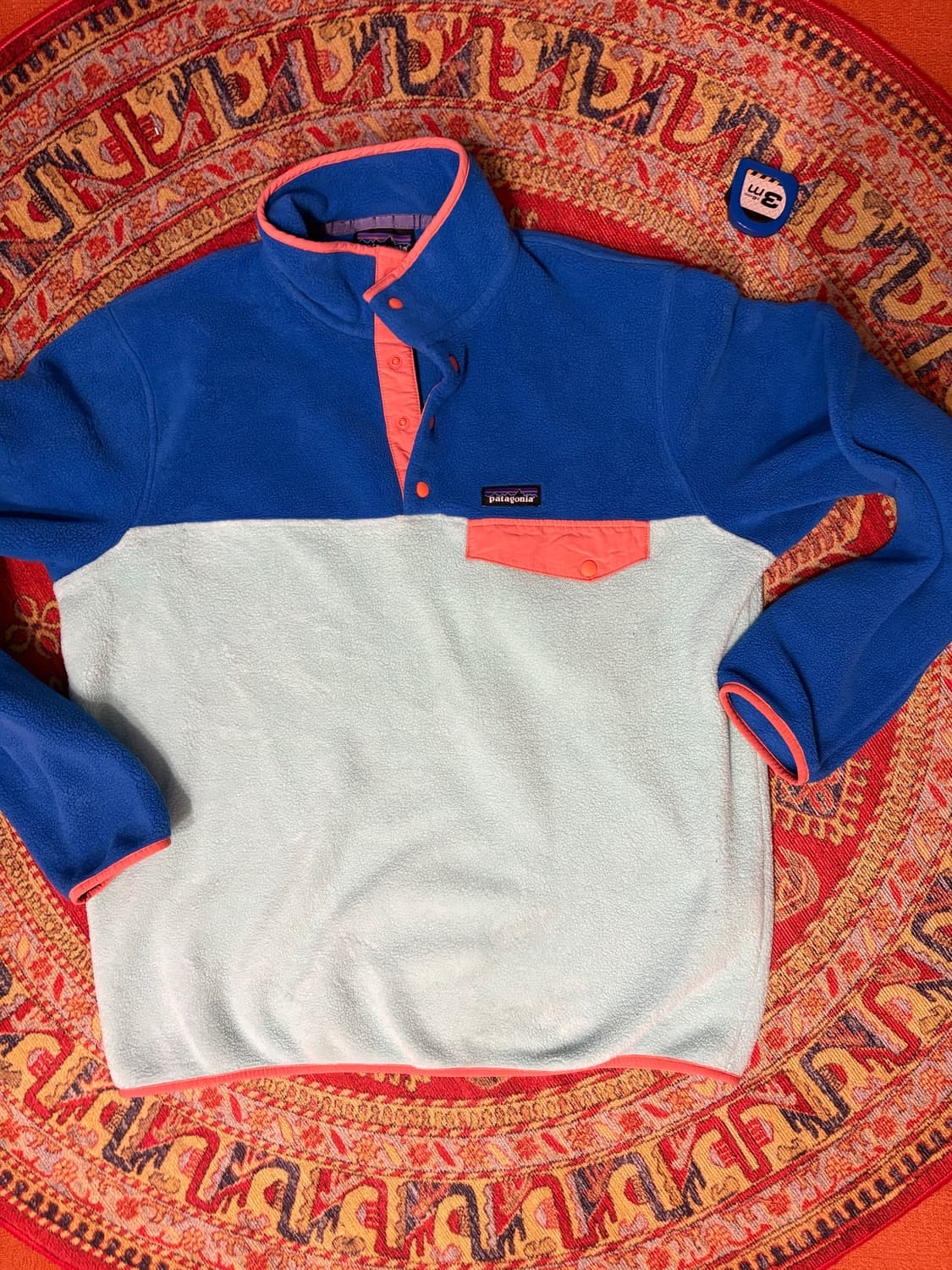 파타고니아 빈티지 신틸라 스냅 풀오버 상품이미지1