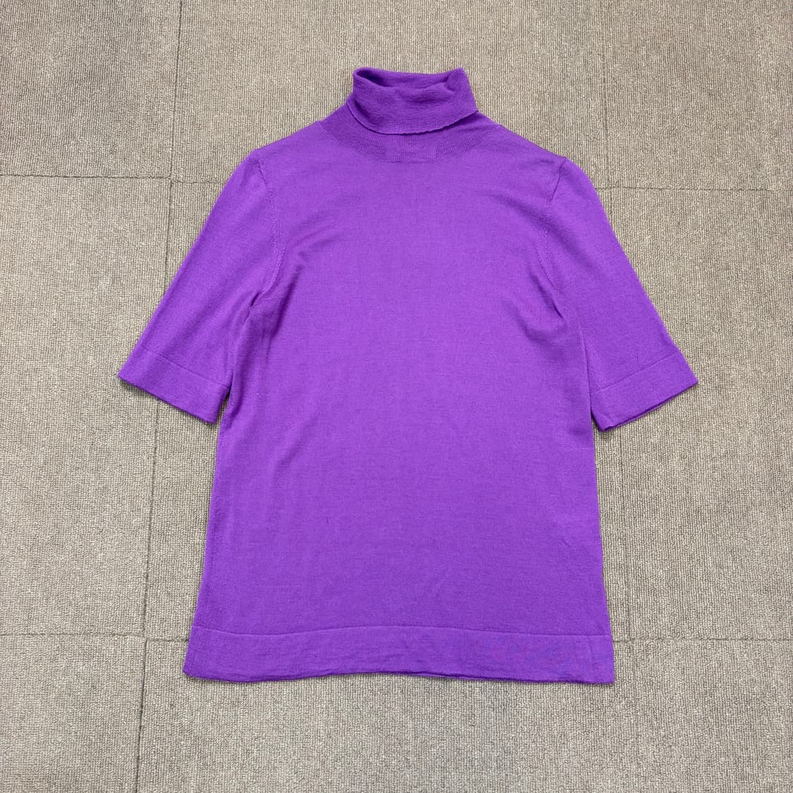 herno italy 에르노 우먼스 울 터틀 반팔 니트  상품이미지1